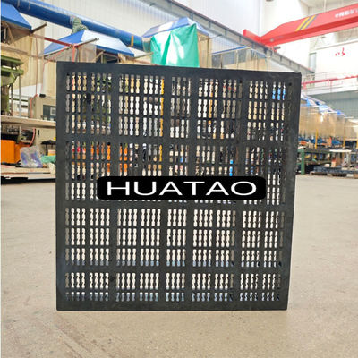 25*6mm Mesto надежное резиновое скрининг сетовые сетки панели для добычи полезных ископаемых вибрирующие экраны