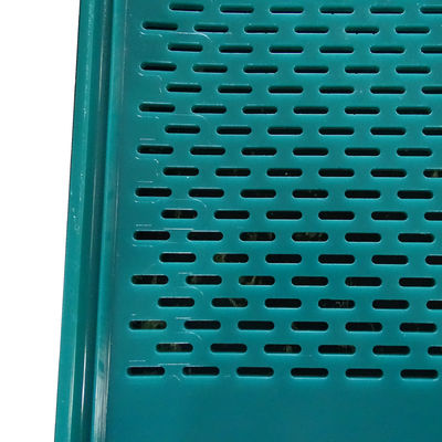 PU Flip-Flop Screen Panel 5mm Aperture 6mm Thickness for Compost Screening