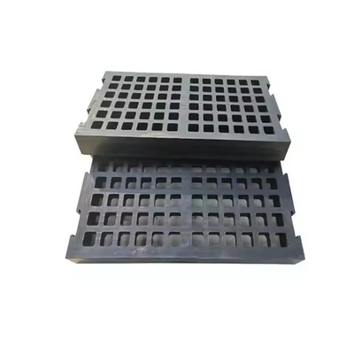 70 Shore Hardness Rubber Screen Panels with Steel Frame for ISO 14001-certified Dewatering Applications