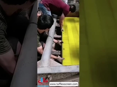 Установка ПУ-экрана обезвоживания